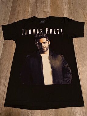 Thomas Rhett Black Graphic Concert Men’s T‑Shirt